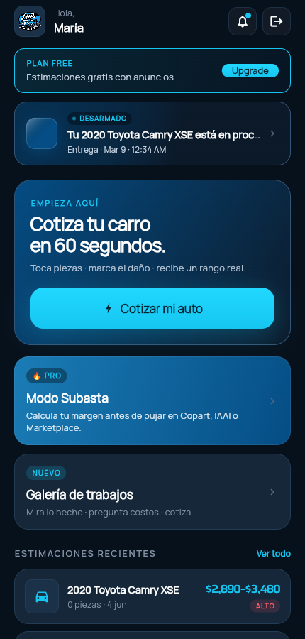 App de Luis El De Los Carros